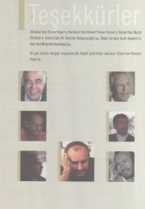 2011 Yerel Edebiyat Dergileri Albümü, Teşekkür