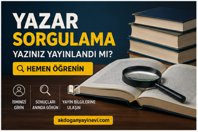Yazar Sorgulama