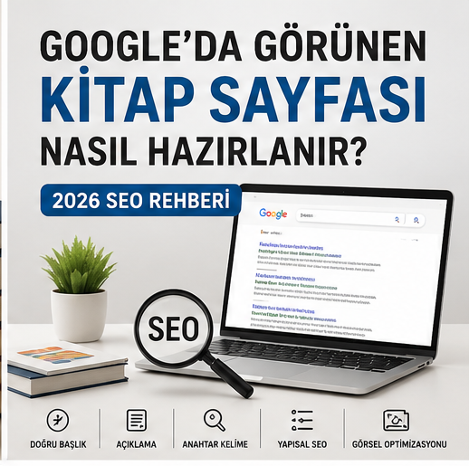 Google’da Görünen Kitap Sayfası Nasıl Hazırlanır? (2026 SEO Rehberi) Google’da Görünen Kitap Sayfası Nasıl Hazırlanır? (2026 SEO Rehberi)
