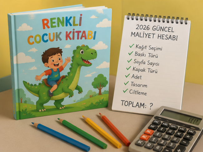 Renkli Çocuk Kitabı Bastırmak Kaç TL? 2026 İçin Gerçek Maliyet Rehberi