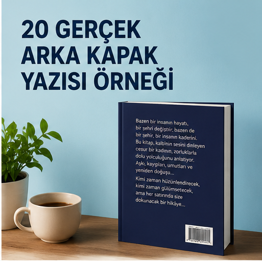 20 Gerçek Arka Kapak Yazısı Örneği