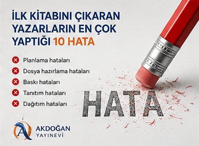 İlk Kitabını Çıkaran Yazarların En Çok Yaptığı 10 Tanıtım Hatası İlk Kitabını Çıkaran Yazarların En Çok Yaptığı 10 Tanıtım Hatası