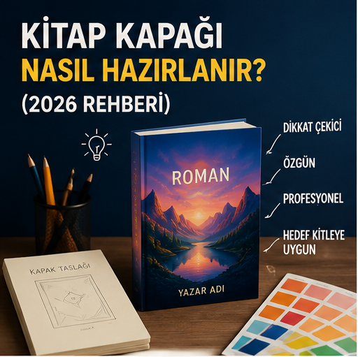 Kitap Kapağı Nasıl Hazırlanır? (2026 Rehberi Kitap Kapağı Nasıl Hazırlanır? (2026 Rehberi