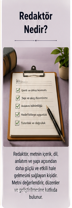 Redaktör Nedir? Redaktör Nedir?