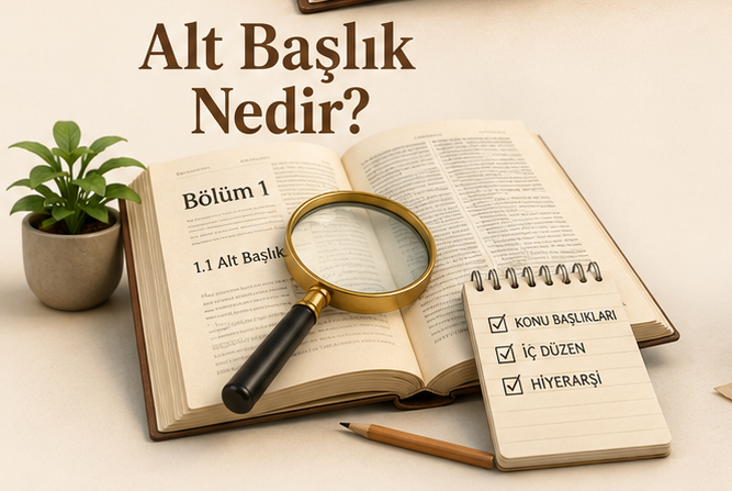 Alt Başlık Nedir Alt Başlık Nedir?