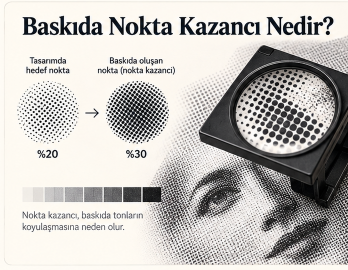 Baskıda Nokta Kazancı Nedir