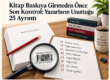 Yazarların Unuttuğu 25 Ayrıntı